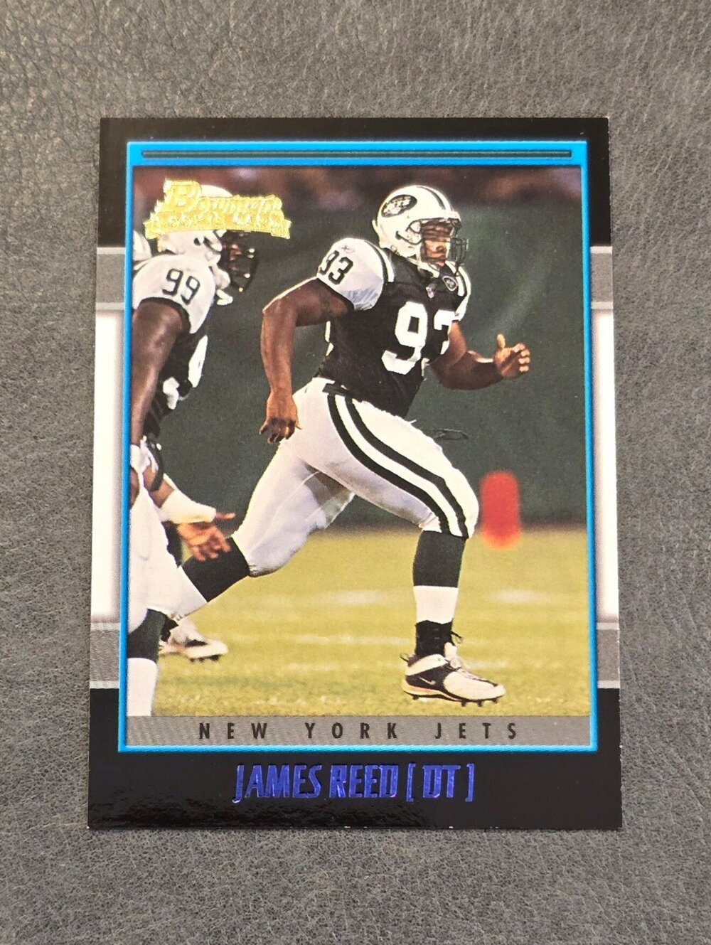 2001 Bowman #154 James Reed Rookie Football Card
